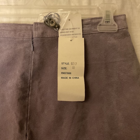 BRAND NEW WOMENS S.M.H 80’s HIGH WAISTED KINDS PENCILED GRAY SKIRT. SIZE-10 - Picture 9 of 15